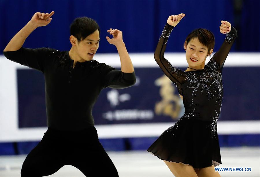 (SP)CHINA-CHANGCHUN-FIGURE SKATING-CHINESE NATIONAL CHAMPIONSHIP COMPETITION(CN)
