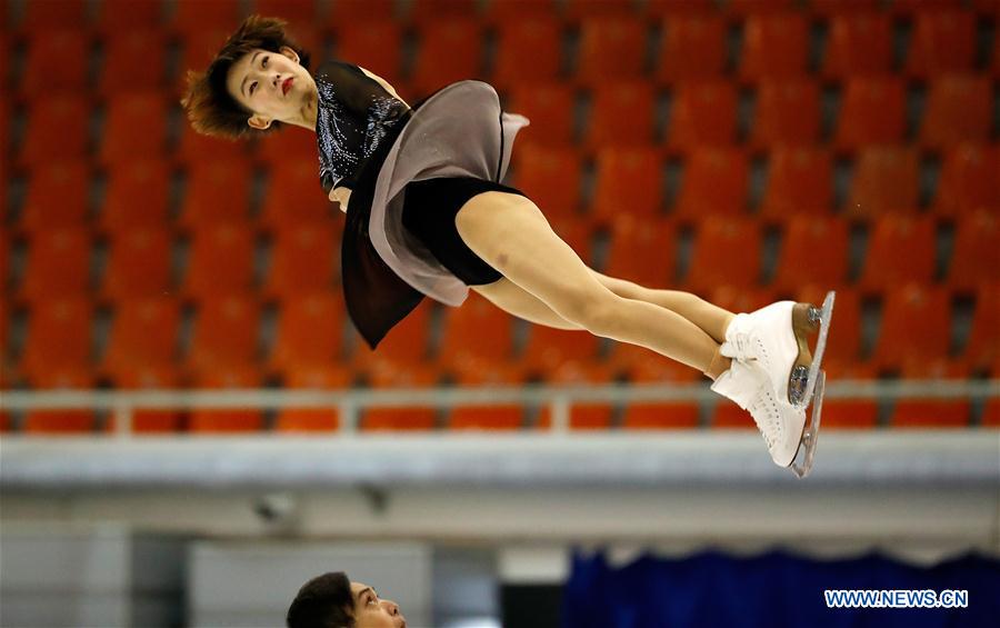 (SP)CHINA-CHANGCHUN-FIGURE SKATING-CHINESE NATIONAL CHAMPIONSHIP COMPETITION(CN)