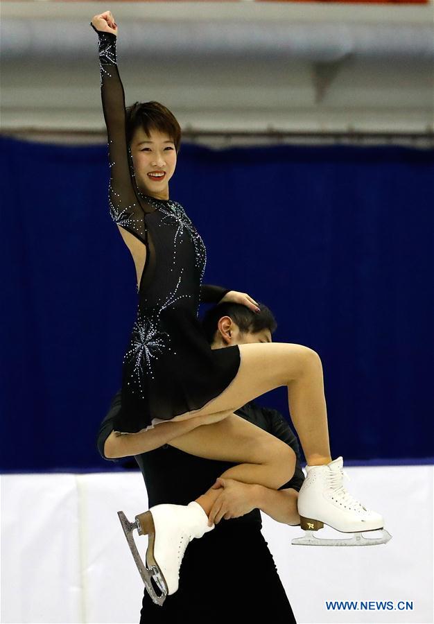 Highlights of Chinese National Figure Skating Championship Competiton
