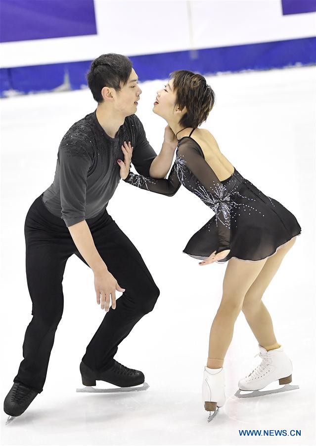 (SP)CHINA-CHANGCHUN-FIGURE SKATING-CHINESE NATIONAL CHAMPIONSHIP COMPETITION(CN)