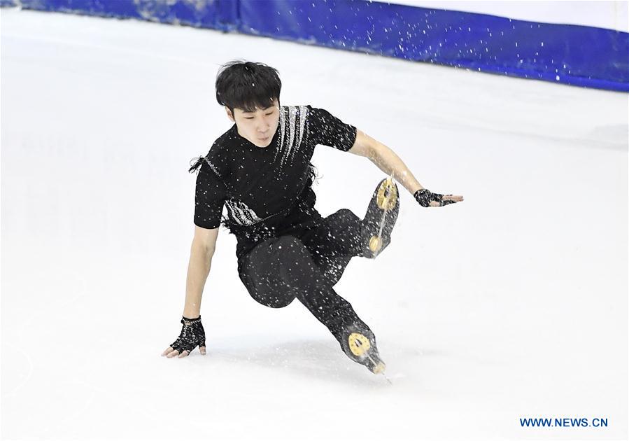 (SP)CHINA-CHANGCHUN-FIGURE SKATING-CHINESE NATIONAL CHAMPIONSHIP COMPETITION(CN)