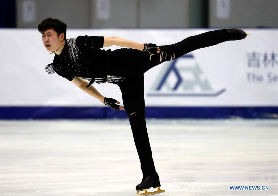 (SP)CHINA-CHANGCHUN-FIGURE SKATING-CHINESE NATIONAL CHAMPIONSHIP COMPETITION(CN)