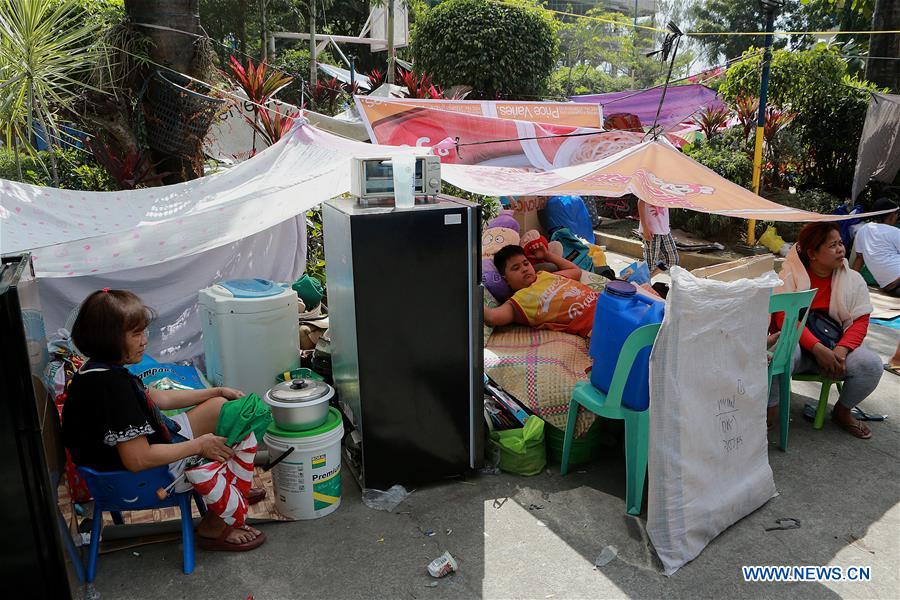 PHILIPPINES-MANDALUYONG CITY-FIRE-AFTERMATH