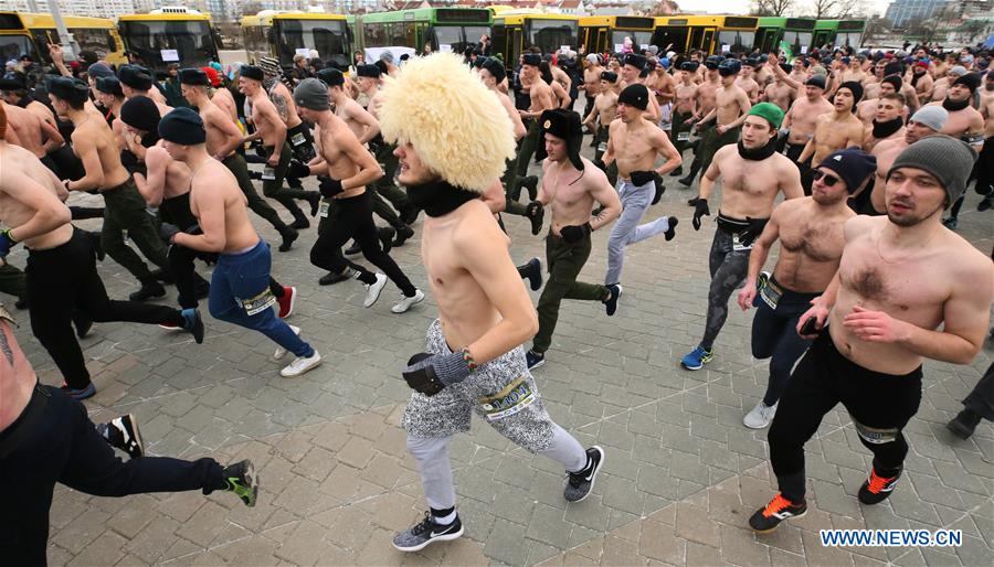 BELARUS-MINSK-REAL MAN RACE