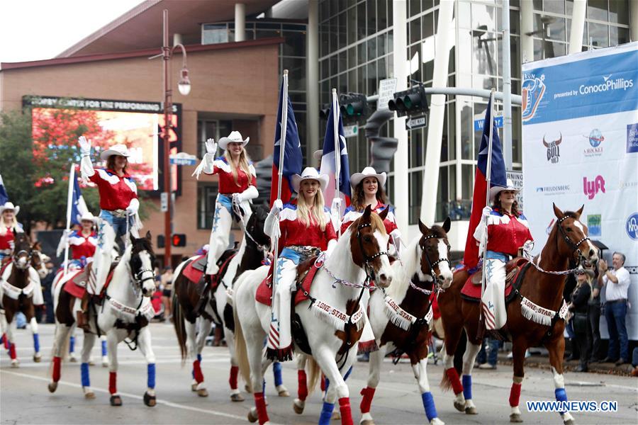 U.S.-HOUSTON-RODEO-PARADE