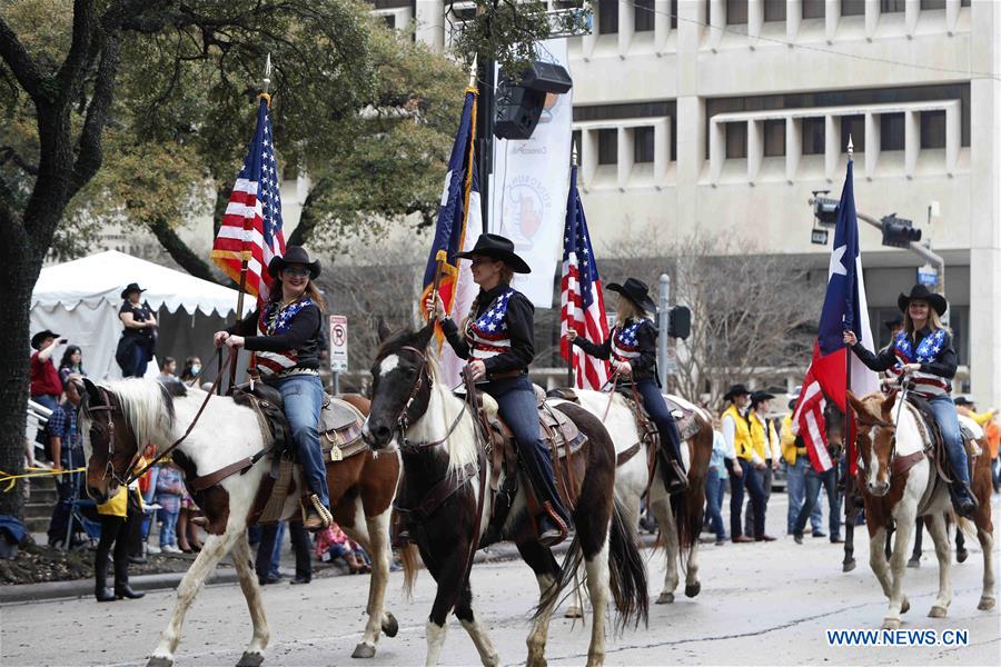 U.S.-HOUSTON-RODEO-PARADE