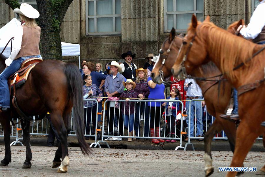 U.S.-HOUSTON-RODEO-PARADE