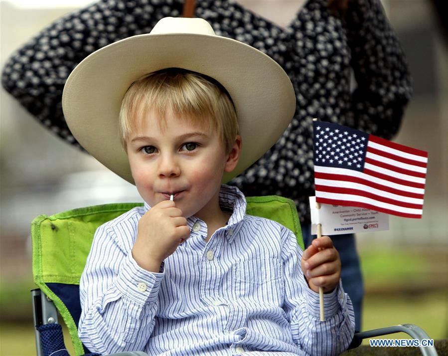 U.S.-HOUSTON-RODEO-PARADE