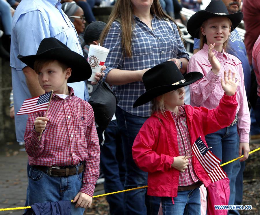 U.S.-HOUSTON-RODEO-PARADE