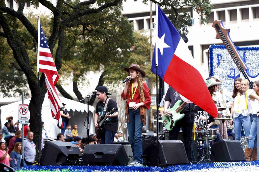 U.S.-HOUSTON-RODEO-PARADE