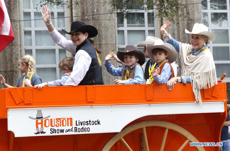 U.S.-HOUSTON-RODEO-PARADE