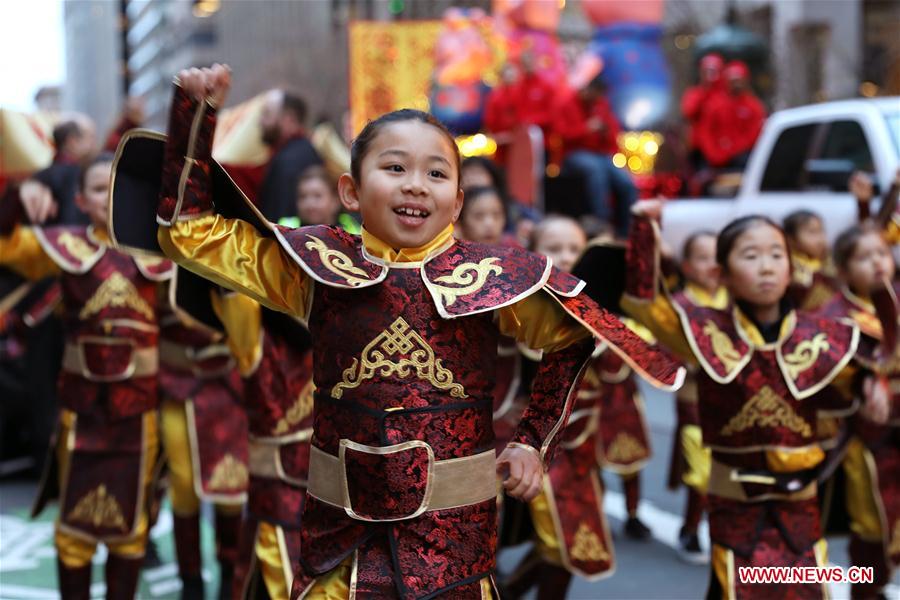 U.S.-SAN FRANCISCO-CHINESE SPRING FESTIVAL-PARADE