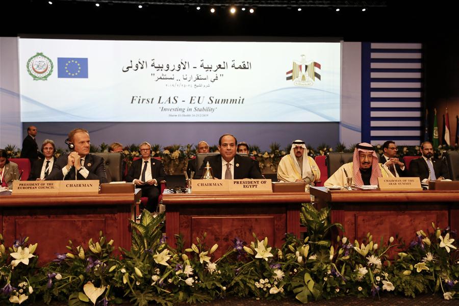 EGYPT-SHARM EL-SHEIKH-LAS-EU SUMMIT
