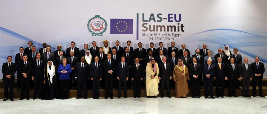 EGYPT-SHARM EL-SHEIKH-LAS-EU SUMMIT