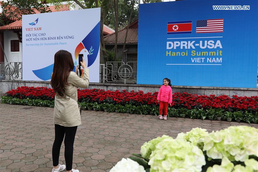 VIETNAM-HANOI-DPRK-U.S.-SUMMIT-INTERNATIONAL MEDIA CENTER