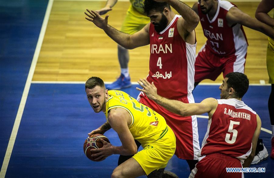 (SP) IRAN-TEHRAN-BASKETBALL WORLD CUP-QUALIFICATION