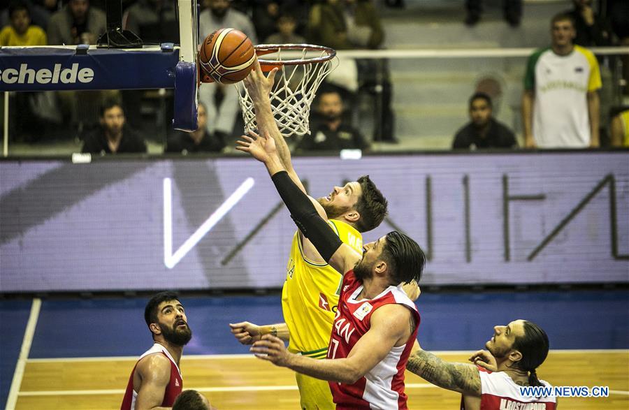 (SP) IRAN-TEHRAN-BASKETBALL WORLD CUP-QUALIFICATION