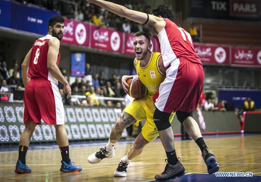 (SP) IRAN-TEHRAN-BASKETBALL WORLD CUP-QUALIFICATION