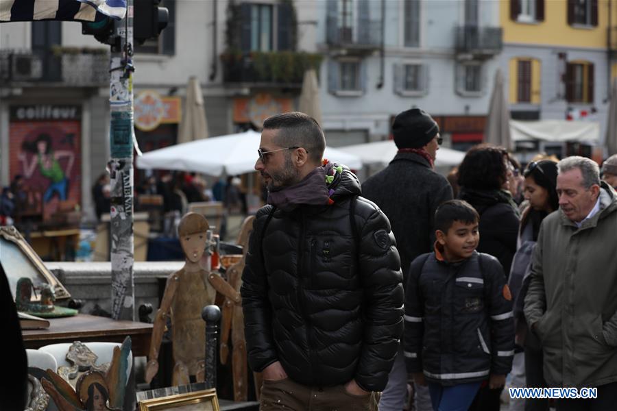 ITALY-MILAN-ANTIQUE MARKET