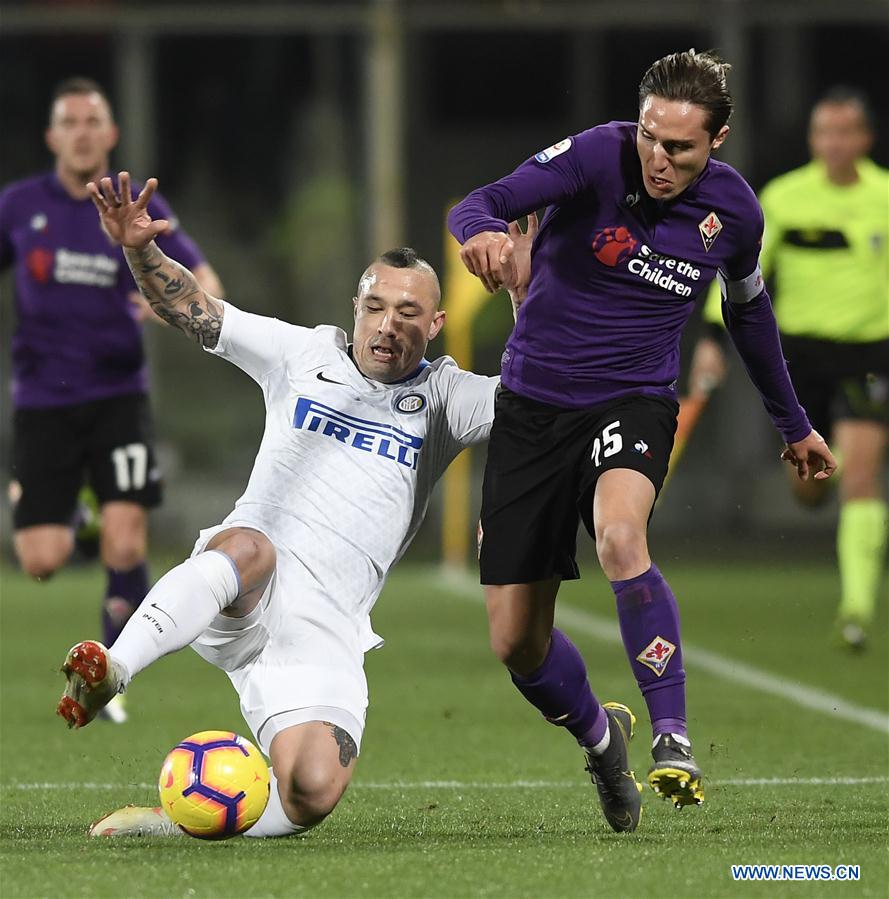 (SP)ITALY-FLORENCE-SOCCER-SERIE A-FIORENTINA VS INTER