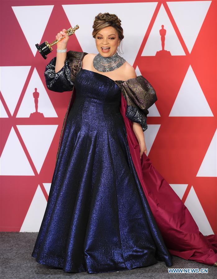 U.S.-LOS ANGELES-OSCARS-BEST COSTUME DESIGN