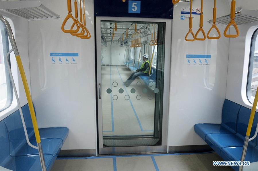 INDONESIA-JAKARTA-MASS RAPID TRANSIT-TRIAL OPERATION