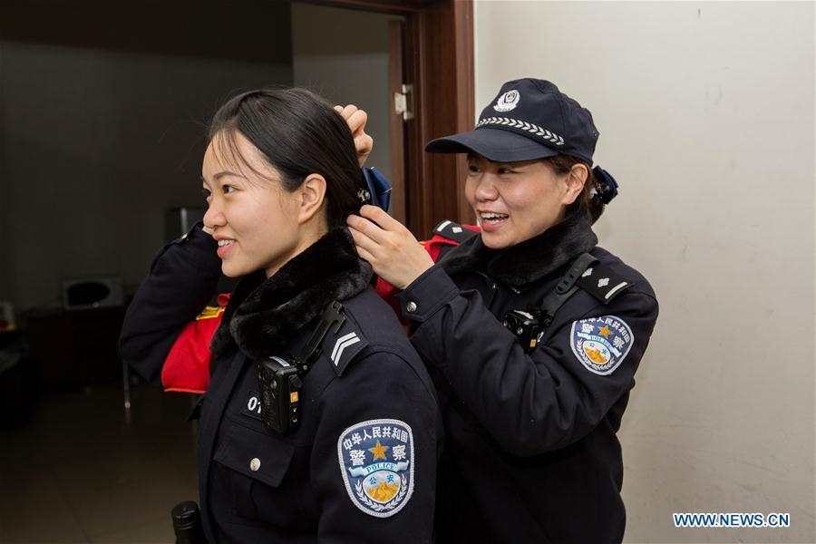CHINA-SHIJIAZHUANG-POLICE-APPRENTICE (CN)