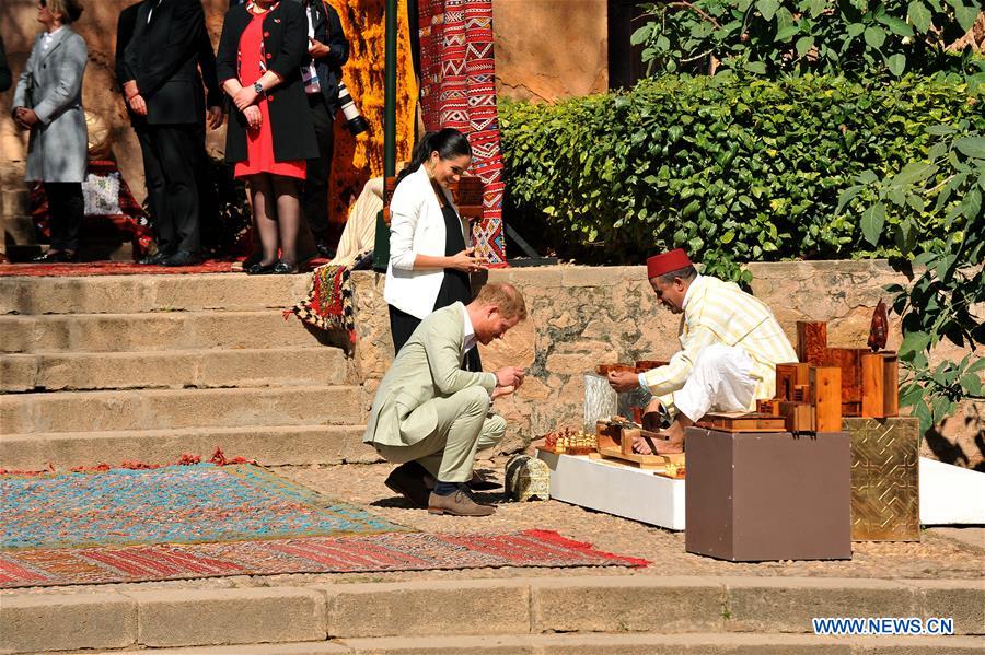 MOROCCO-RABAT-UK-PRINCE HARRY-VISIT