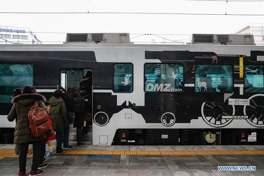 SOUTH KOREA-BORDER-DMZ TRAIN