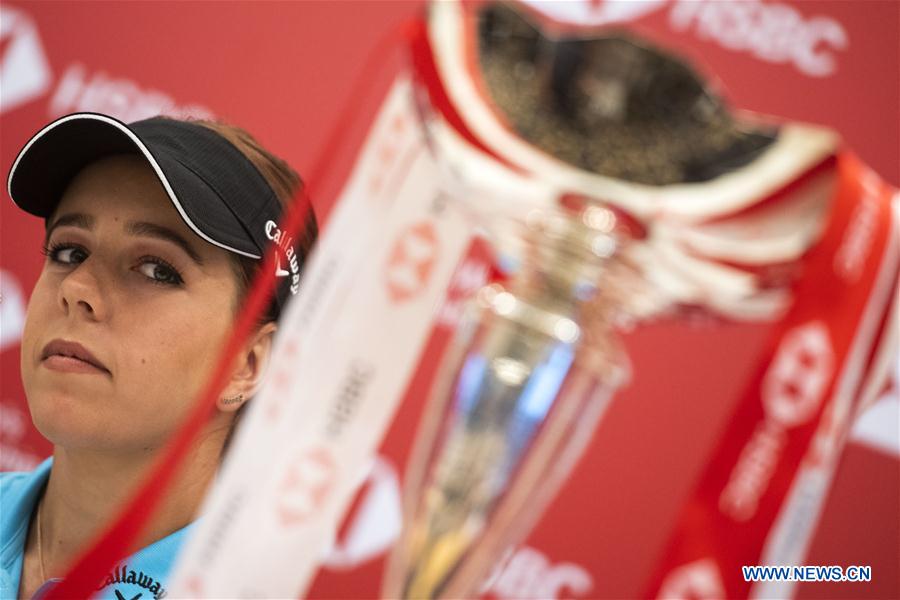 (SP)SINGAPORE-GOLF-HSBC WOMEN'S WORLD CHAMPIONSHIP-PRESS CONFERENCE