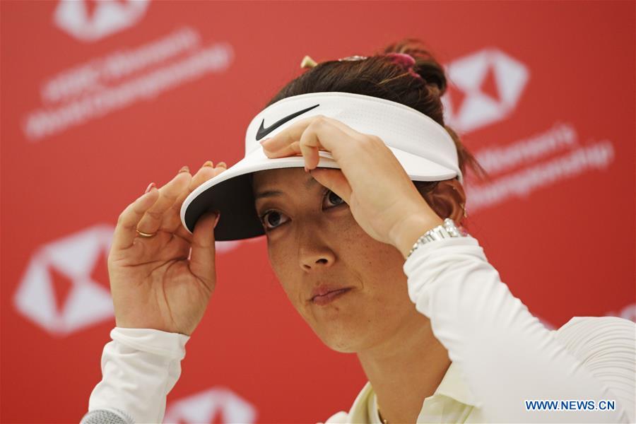 (SP)SINGAPORE-GOLF-HSBC WOMEN'S WORLD CHAMPIONSHIP-PRESS CONFERENCE