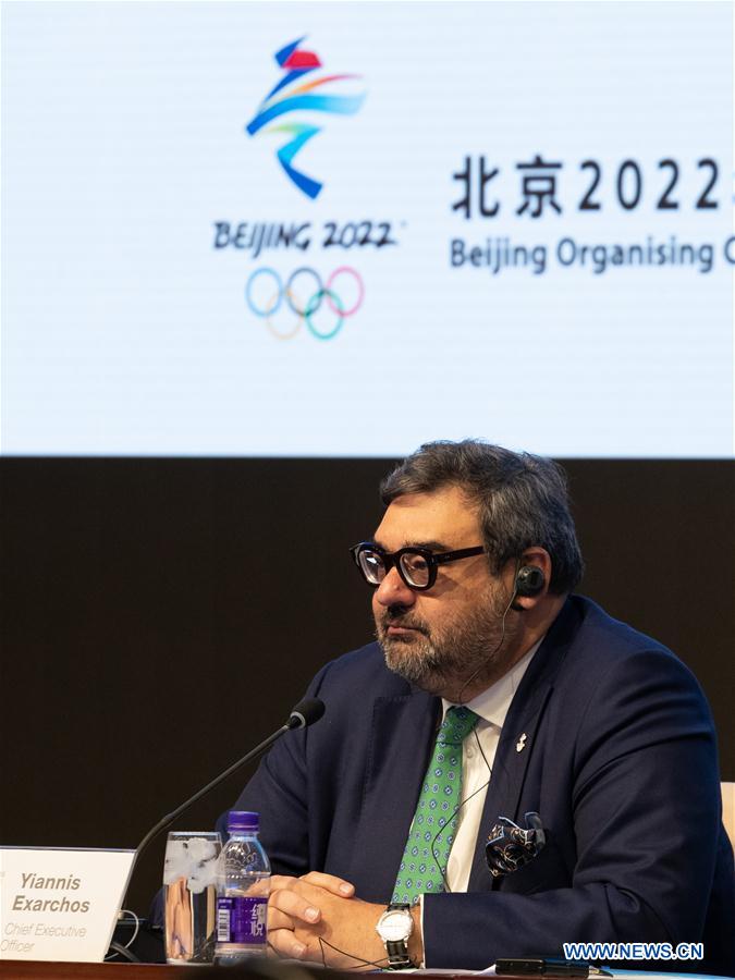 (SP)CHINA-BEIJING-WINTER OLYMPICS-BROADCASTER BRIEFING(CN)