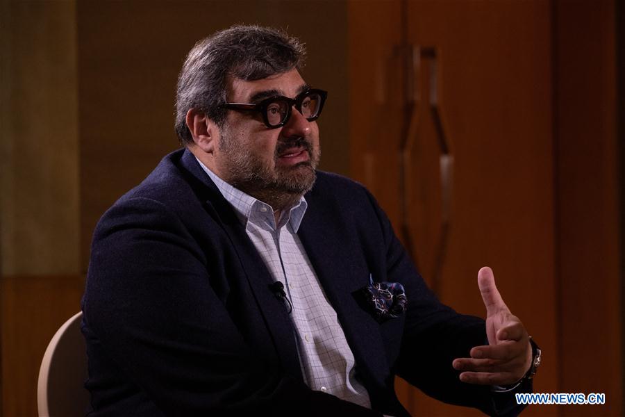 (SP)CHINA-BEIJING-OBS-YIANNIS EXARCHOS-INTERVIEW(CN)