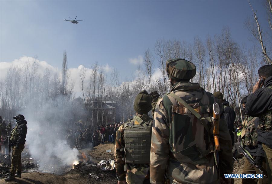 KASHMIR-SRINAGAR-AIRCRAFT CRASH