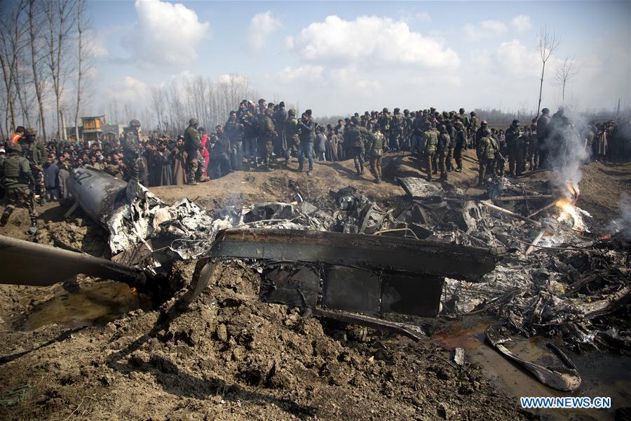 KASHMIR-SRINAGAR-AIRCRAFT CRASH