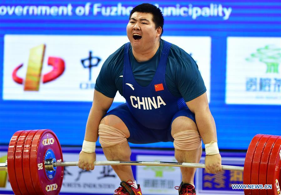 (SP)CHINA-FUZHOU-WEIGHTLIFTING-2019 IWF WORLD CUP(CN)