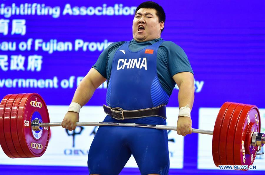 (SP)CHINA-FUZHOU-WEIGHTLIFTING-2019 IWF WORLD CUP(CN)