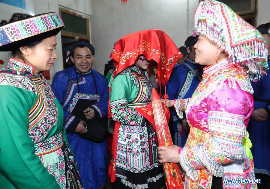 CHINA-SICHUAN-XINGWEN-MIAO ETHNIC GROUP-WEDDING (CN)