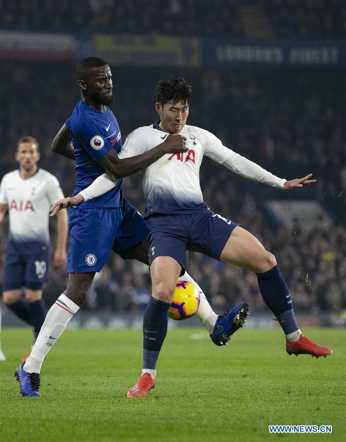 (SP)BRITAIN-LONDON-FOOTBALL-PREMIER LEAGUE-CHELSEA VS TOT HOTSPUR