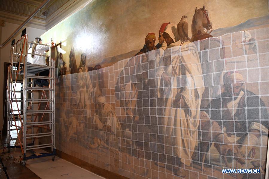 TURKEY-ISTANBUL-PAINTING-RESTORATION