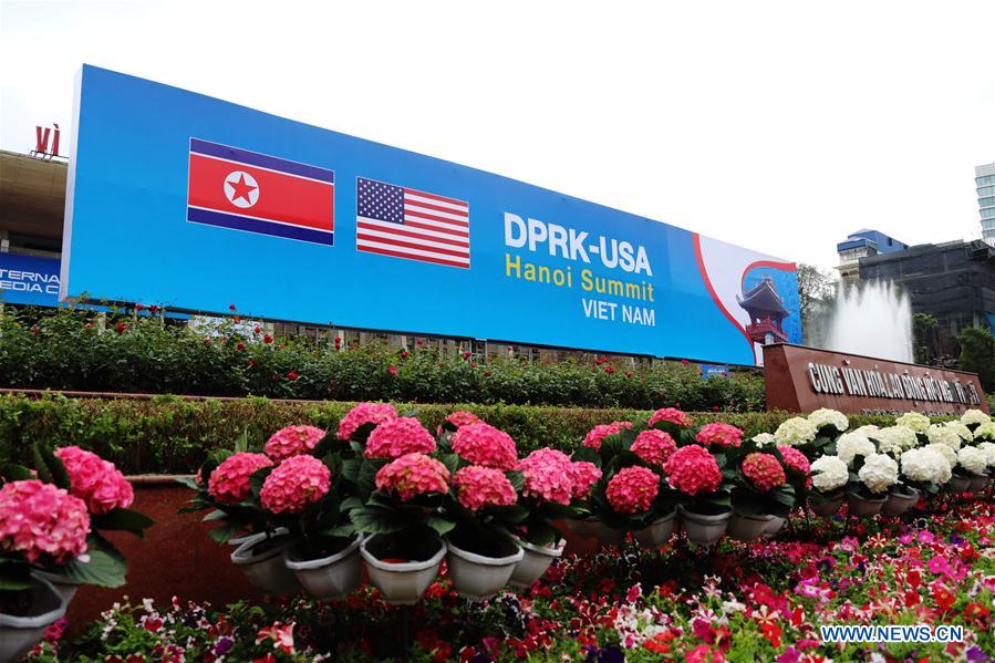 Xinhua Headlines: DPRK, U.S. leaders end Hanoi summit with no deal, more efforts needed in future