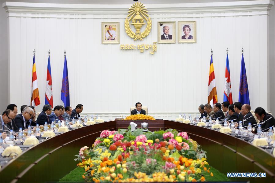 CAMBODIA-PHNOM PENH-PM-SCC-MEETING