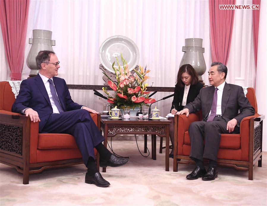CHINA-WANG YI-UN-MEETING (CN)
