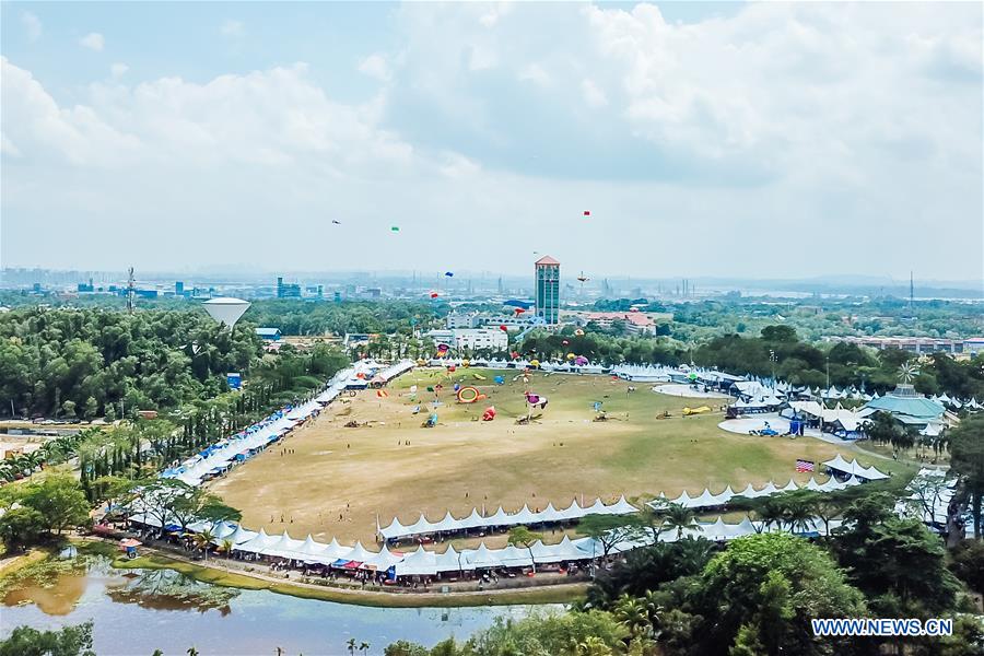 MALAYSIA-PASIR GUDANG-KITE FESTIVAL
