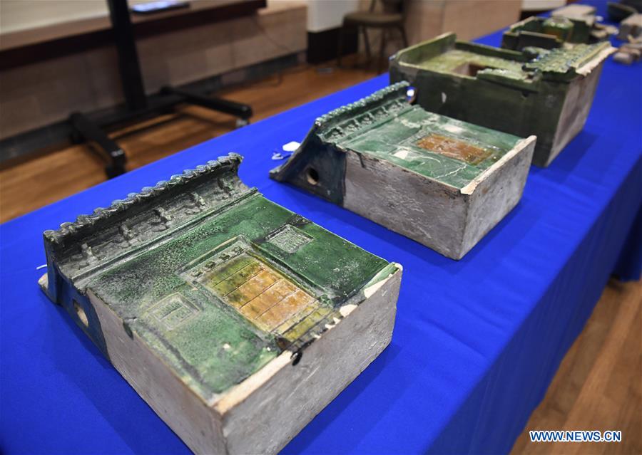 U.S.-INDIANAPOLIS-CHINESE RELICS AND ARTIFACTS-REPATRIATION