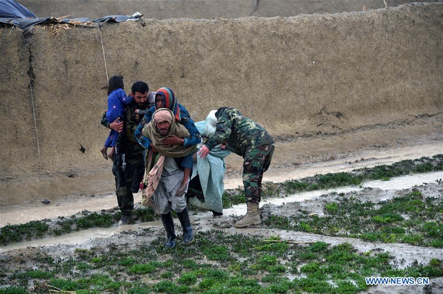 AFGHANISTAN-KANDAHAR-EVACUATION OPERATION-FLOOD