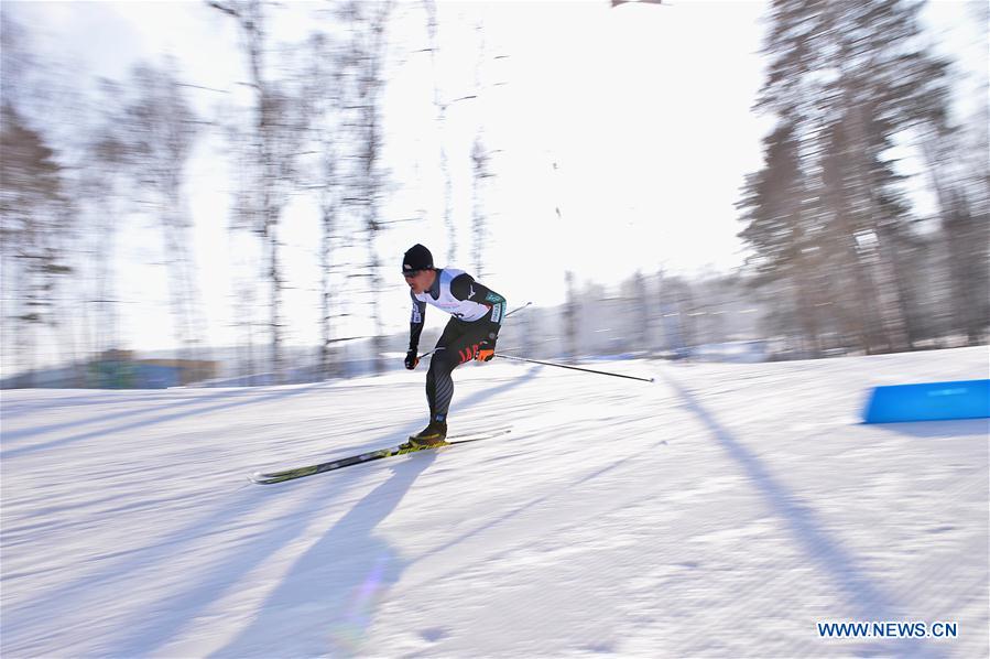 (SP)RUSSIA-KRASNOYARSK-29TH WINTER UNIVERSIADE-CROSS COUNTRY SKIING