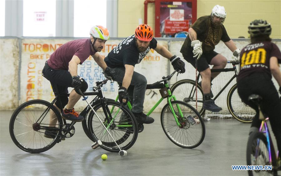 (SP)CANADA-TORONTO-BIKE POLO TOURNAMENT