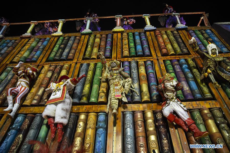 BRAZIL-RIO DE JANEIRO-CARNIVAL-PARADE