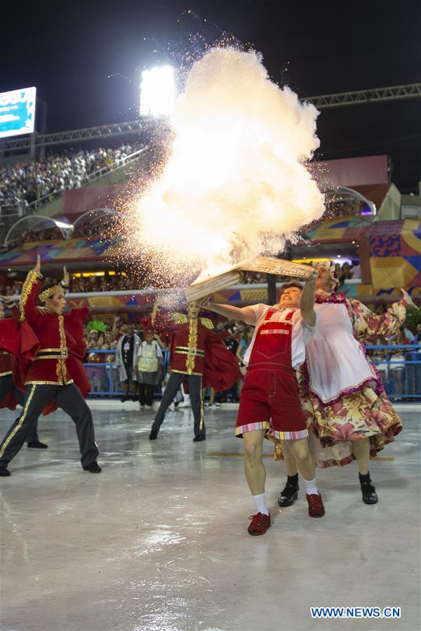 BRAZIL-RIO DE JANEIRO-CARNIVAL-PARADE